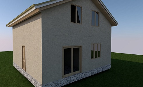 Индивидуальный жилой дом по адресу: Московская область, Щелковский район, д. Богослово. Общая площадь 128 м2. Сдан 05.2019