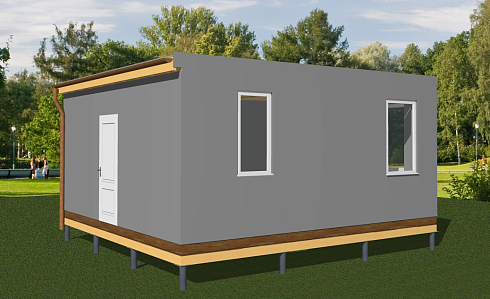 Одноэтажный дом по адресу: Республика Крым, г. Ялта. Общая площадь 36 м2. Сдан 03.2019