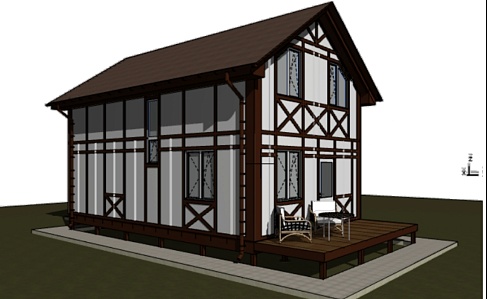 Индивидуальный жилой дом по адресу: Крым, г. Севастополь, СТ Дерзкий. Общая площадь 102 м2. Сдан 06.2019