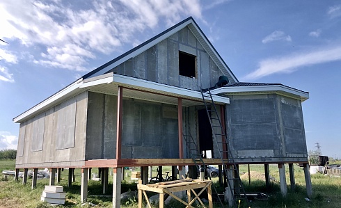 ПРОЕКТ ИНДИВИДУАЛЬНОГО ЖИЛОГО ДОМА, РАСПОЛОЖЕННОГО ПО АДРЕСУ: РЕСПУБЛИКА КРЫМ, Р-Н ЛЕНИНСКИЙ, С. ЗАВЕТНОЕ, УЛ ПОБЕДЫ, № 128