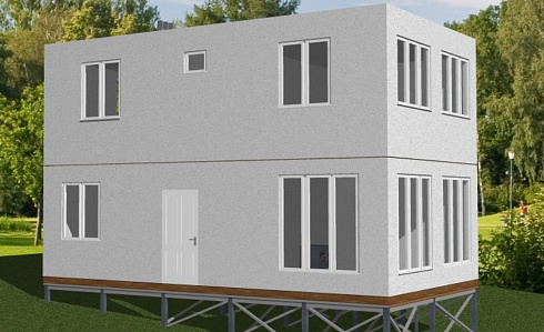  Индивидуальный жилой дом по адресу: Севастополь, ул. Планерная, уч. 67. Общая площадь 82 м2. Сдан 11.2019