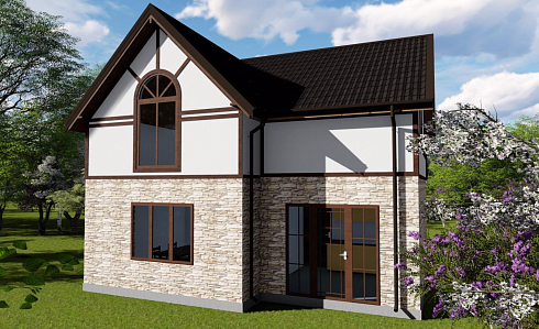 Индивидуальный жилой дом по  адресу: Краснодарский край, г. Сочи, Адлерский район, село Орел-Изумруд выше района Голубые Дали. Общая площадь  дома  131 м2. Сдан 11.2018