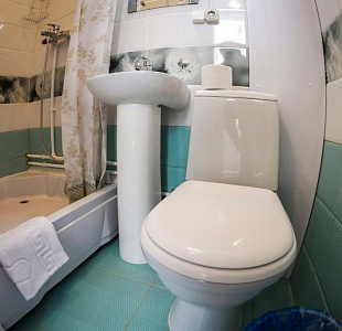 Гостиница в Московской области, Лобня. Санузел.